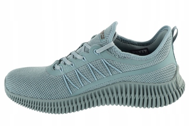 Жіночі кросівки SKECHERS BOBS Geo-New Aesthetics — Текстильні, Блакитні