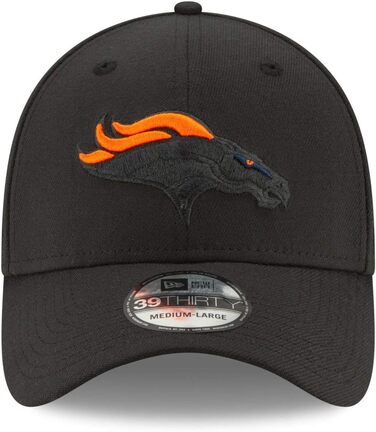 Кепка New Era 39Thirty Stretch-Fit NFL Denver Broncos - Elements 2.0 чорна S-M