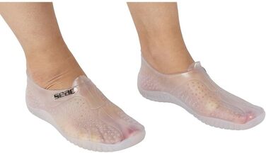 Seac SoftGummischuhe: унісекс аквашузи для пляжу, моря, басейну та відпочинку (43/44 EU, прозорі)