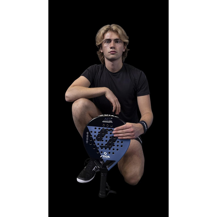 Плече STIGA Act для пінг-понгу, чорний/синій, універсальний розмір