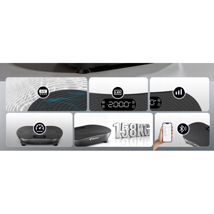 Віброплатформа Merach MR-2533B1, 150 Вт