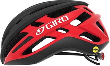 Велошолом Giro Agilis MIPS для чоловіків, розмір S (51-55 см), матовий чорний/яскраво-червоний