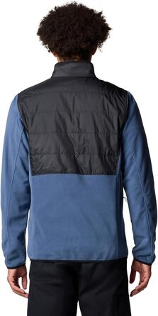 Чоловіча флісова куртка Columbia Basin Butte Full Zip, чорна, розмір XXL