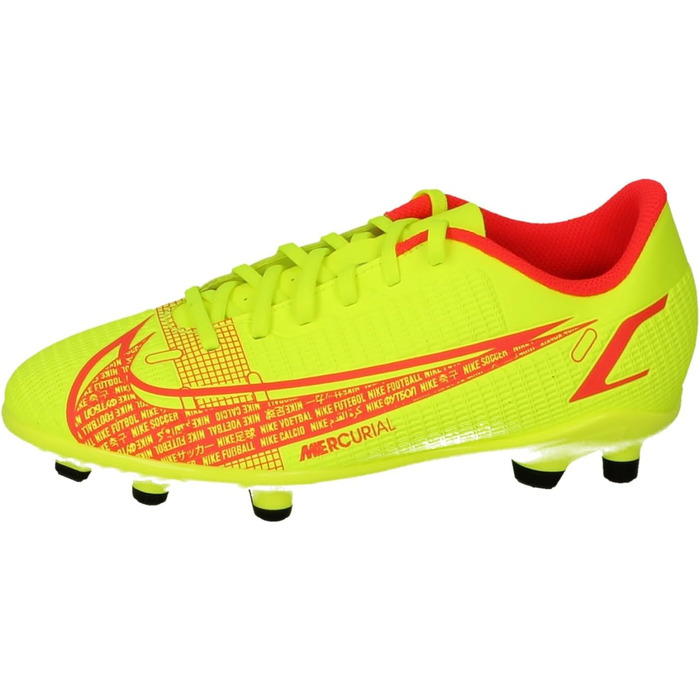 Дитячі футбольні бутси Nike Jr. Vapor 14 Club FG/MG, чорний/сірий, 39 EU