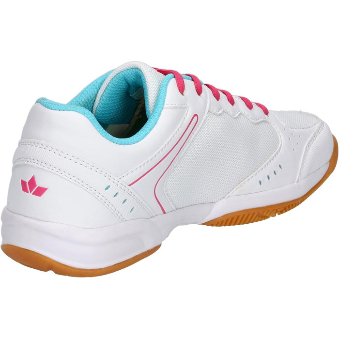 Жіночі зальні тенісні кросівки Lico Damen Speed, білий/рожевий/блакитний, 41 EU