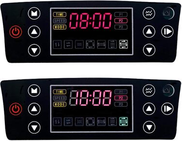 Віброплатформа Newgen Medicals 7-в-1: з осциляцією, експандером, до 120 кг (Vibrationsplatte, 3D віброплатформа з таймером)