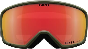Гірськолижна маска Giro Ringo унісекс, зелена лінза, універсальний розмір