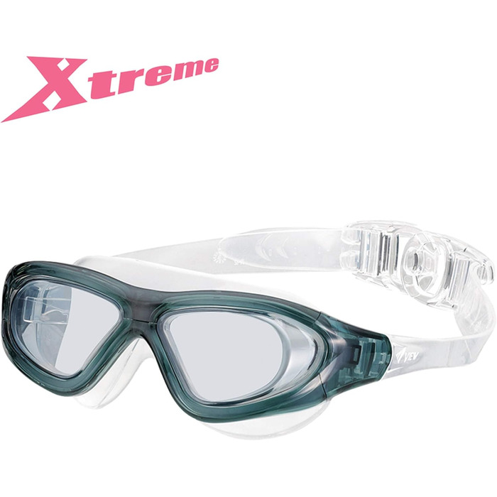 Окуляри для плавання View Xtreme димчасті, захист від ультрафіолету