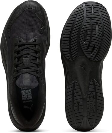 Кросівки PUMA Pounce Lite PTX для бігу по місту, чорно-білі (40.5 EU)