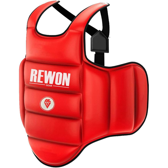 Захист для тіла REWON для боксу, кікбоксингу, MMA, карате, тхеквондо – реверсивний грудний панцир, захисна жилетка для бойових мистецтв