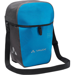 Велосумка VAUDE Aqua Commute Single 26 л, водонепроникна, на задній багажник, вироблено в Німеччині, колір Icicle