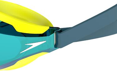Окуляри для плавання Speedo Fastskin Speedsocket 2 | Змагальні окуляри | Антизапітніння | Водонепроникні | Жовтий/Кобальт/Смарагдовий
