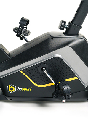 Велотренажер Besport BS-611S SPRINTER магнітний чорно-жовтий