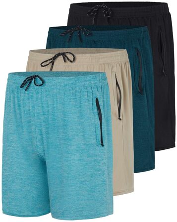 Шорти для тенісу Rea Essentias чоловічі, фітнес-шорти (3X, 17,8 см – комплект 9)