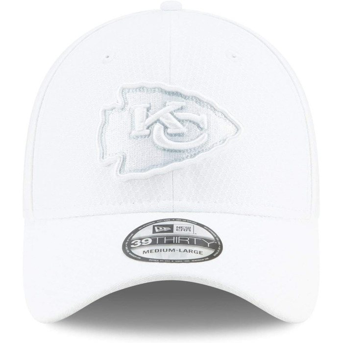 Кепка New Era 39Thirty Stretch-Fit NFL Platinum Sideline - Kansas City Chiefs (S-M)