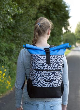 Жіночий рюкзак Ela Mo Rolltop 18 л Лео — стильний і зручний шкільний рюкзак