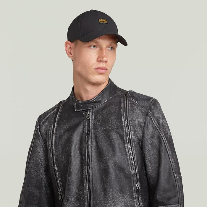 Чоловіча бейсболка G-Star Raw Originals, універсальний розмір, чорна (dk black D03219-D908-6484)
