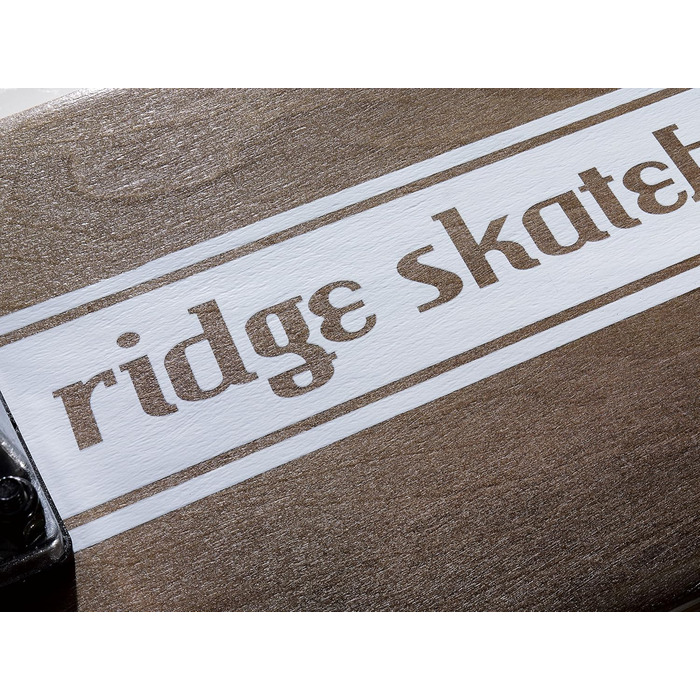 Скейтборд Ridge Cruiser Maple Mini Number Four, синій, MPB-22-NR4, дерево клен