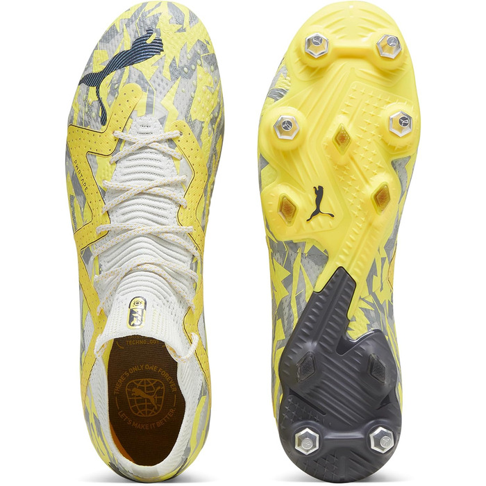 Футбольні бутси PUMA Future Ultimate Mxsg (37 EU, багатоколірні Sedate Gray Asphalt Yellow Blaze)