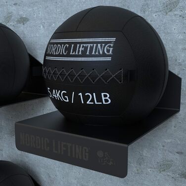 М'яч для фітнесу Nordic Lifting Wandball - медичний м'яч для кросфіту, фітнесу, тренувань у залі та силових вправ