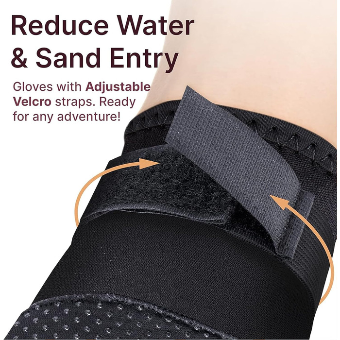 Неопренові рукавички 5 мм, гнучкі, з регульованим поясом, для снорклінгу, дайвінгу, серфінгу, каякінгу, рафтингу
