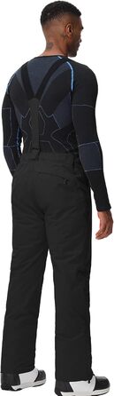 Комплект гірськолижний чоловічий HOTIAN: куртка та штани. Теплий, водонепроникний, вітронепроникний костюм для сноуборду та гірськолижного спорту. Розмір M. HB+BK