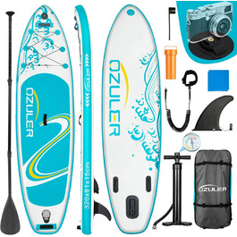 Надувна SUP-дошка OZULER 180 кг з камеротримачем і рюкзаком для початківців