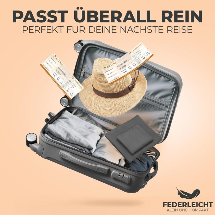 Рушник для фітнесу Zepphi 120x50 см + 80x30 см | Мікрофібра, кишеня на блискавці | Для спортзалу та тренувань | Швидковисихаючий, компактний | Темно-сірий