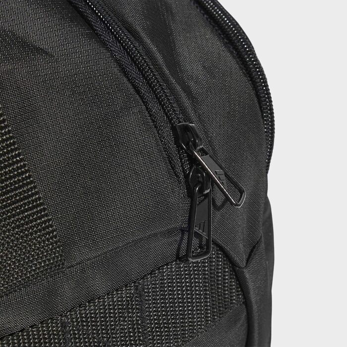 Спортивна сумка adidas Unisex Training Defender Duffle Bag Small, чорна з білим