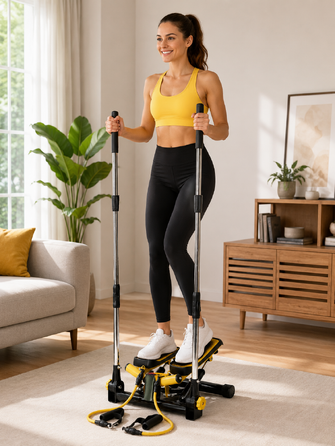 Степпер Besport BS-9010HR Trekka чорно-жовтий
