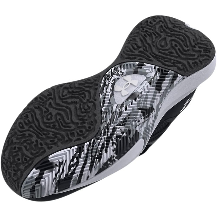 Кросівки баскетбольні Under Armour Ua Lockdown 6 для дітей, чорні