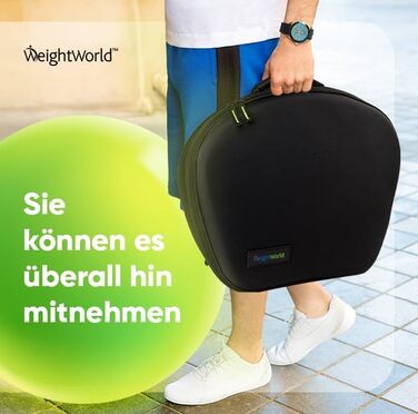 EMS та TENS масажер для ніг WeightWorld, 99 рівнів, електроди, з дистанційним керуванням, зарядка USB