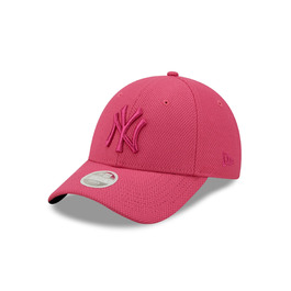 Кепка New Era New York Yankees MLB Diamond Era рожева 9Forty регульована, жіноча
