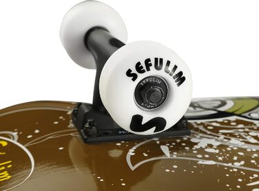 Скейтборд Sefulim 31x8 дюймів, 7 шарів клену, ABEC-7, для дорослих і дітей, комплектний