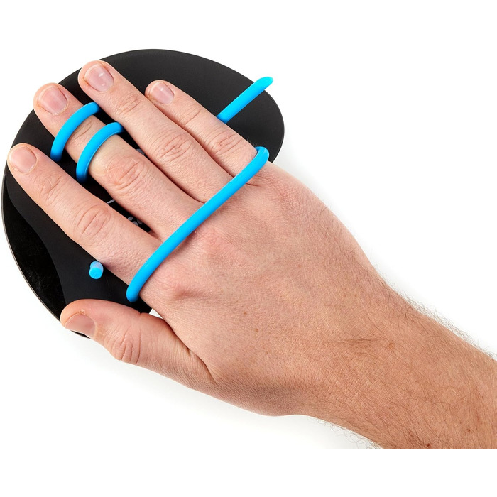 Sailfish® Finger Paddles для плавання: компактні наплавники для техніки та сили | Тренувальний інвентар для зміцнення підліктів та пальців | Регульовані гумові ремінці | Аксесуар для триатлону