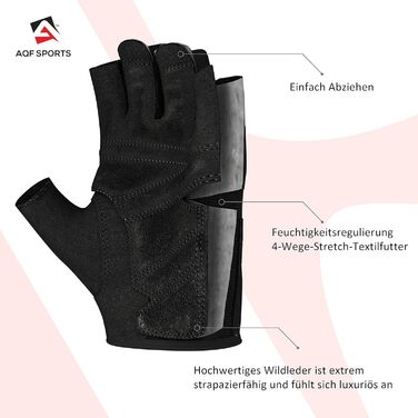 Фитнес рукавички AQF для тренувань, бодібілдингу та важкої атлетики. Червоні, розмір XXL