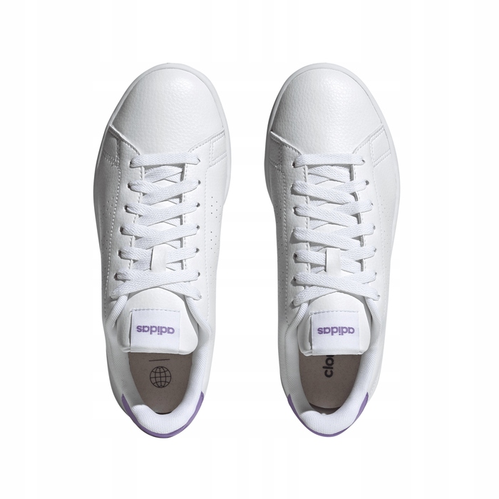 Жіночі кросівки adidas Advantage Cloudfoam, шкіра, білі, lifestyle, р. 38