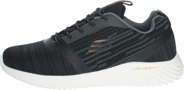 Чоловічі кросівки Skechers Bounder 45 EU, чорно-білі