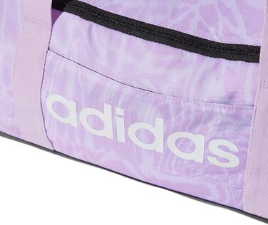 Жіноча спортивна сумка adidas Graphic, лаванда/лілак/біла, розмір S