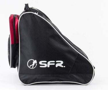Скейтборд Sfr Skates Large Ice & Skate Bag II: сумка для роликових ковзанів, унісекс, чорно-червоний