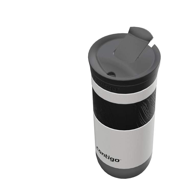 Термокружка Contigo Byron Snapseal 470 мл (сіль) - нержавіюча сталь, ізольована, герметична, для кави та напоїв на ходу, без BPA