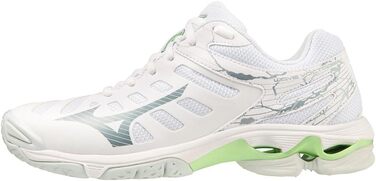 Волейбольне взуття Mizuno Wave Voltage Unisex, білий колір, розмір 37 EU, модель Clearwater Tennisbal