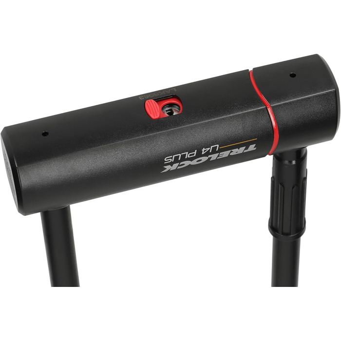 Замок для велосипеда TRELOCK U4 Plus, будівельний, 23 см, чорний