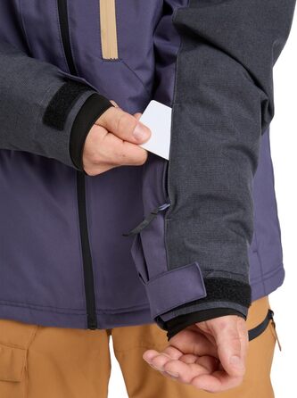 Чоловіча куртка Quiksilver Dawon (XL, Graystone) - Сіра вітровка