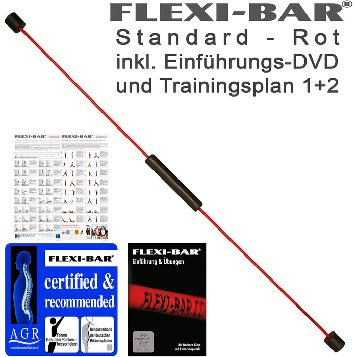 Flexi-Bar Standard – гнучкий фітнес-стик 150 см для тренувань