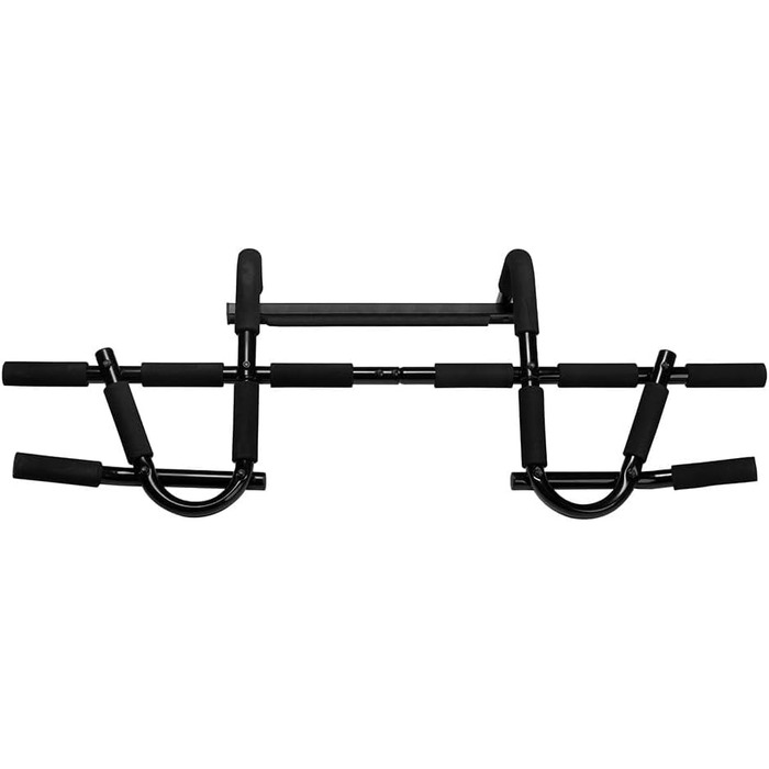 VirtuFit Турнік багатофункціональний - стійка для підтягувань Deluxe чорного кольору - тренажер