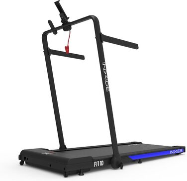 Bodytone Klappване бігове полотно з Bluetooth, сумісне з FitShow та Zwift, швидкість до 10 км/год, динамік, модель FIT10 Inxide