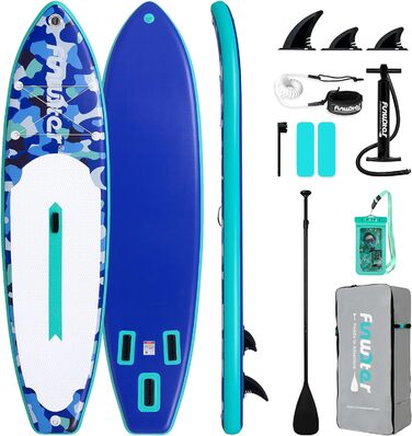Надувний SUP-борд FunWater 11'10'6: комплект з аксесуарами (весло, насос, сидіння)