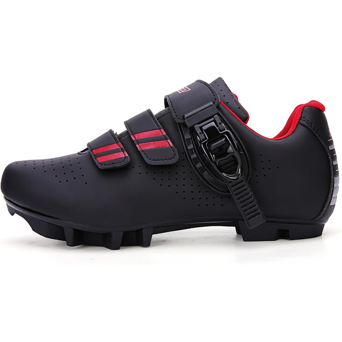 Велосипедні шкарпетки для жінок та чоловіків, MTB, Radsport, Mountainbike, кросівки, дихаючі, Outdoor, велосипедні, Spin MTB (39 EU, Чорний/Червоний)