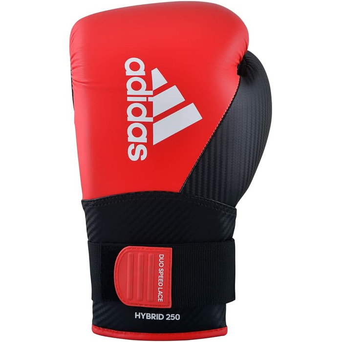 Боксерські рукавички Adidas Hybrid 250 Duo Lace з шнурівкою і липучкою, інноваційна комбінація застібок